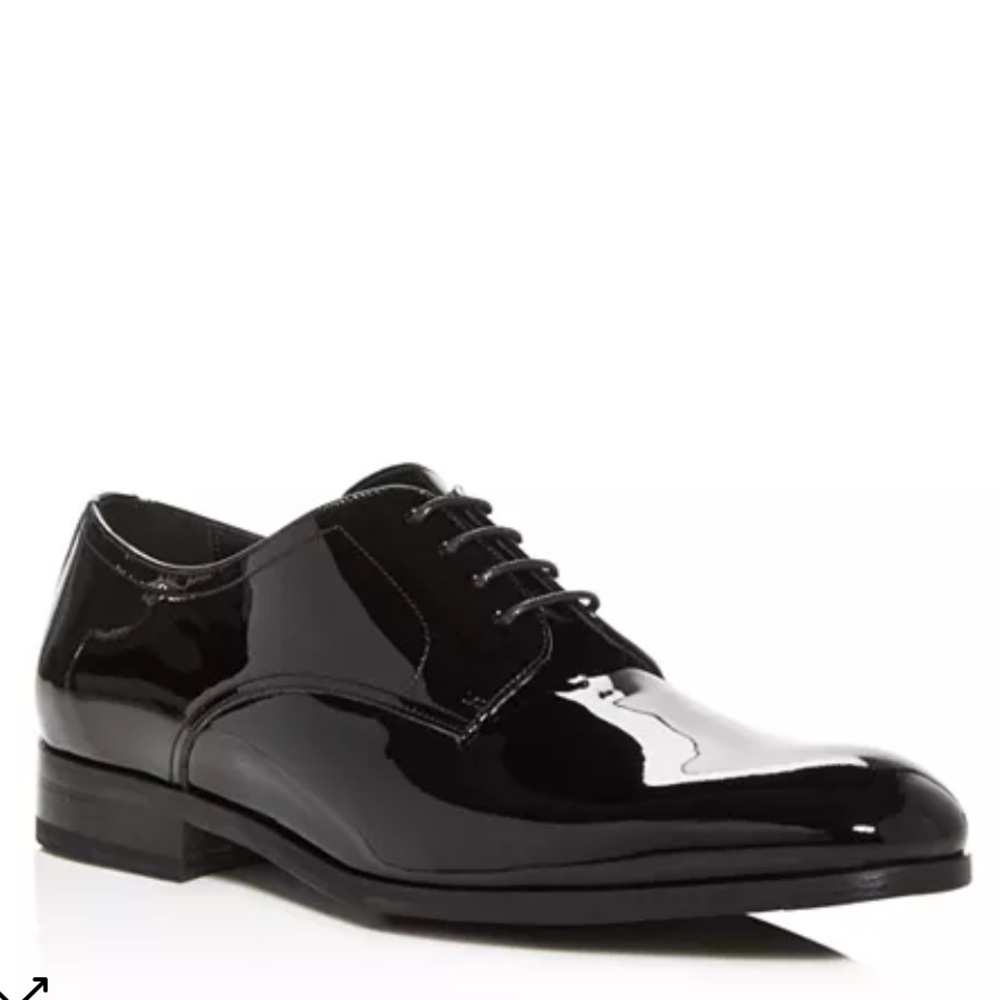 To Boot Black Patent Leather Oxfords